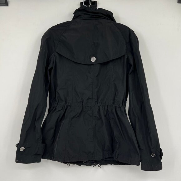 Burberry Brit Black Zip Cinch Waist Jacket | XS - Picture 7 of 11